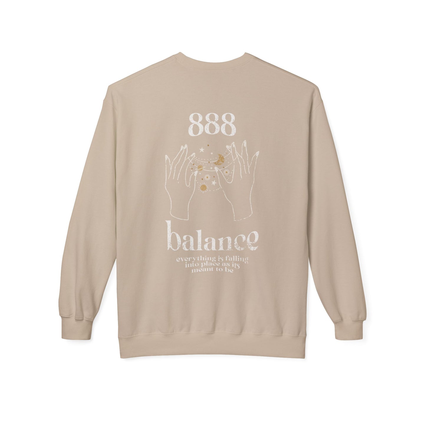 888 Crewneck – Balance & Infinity