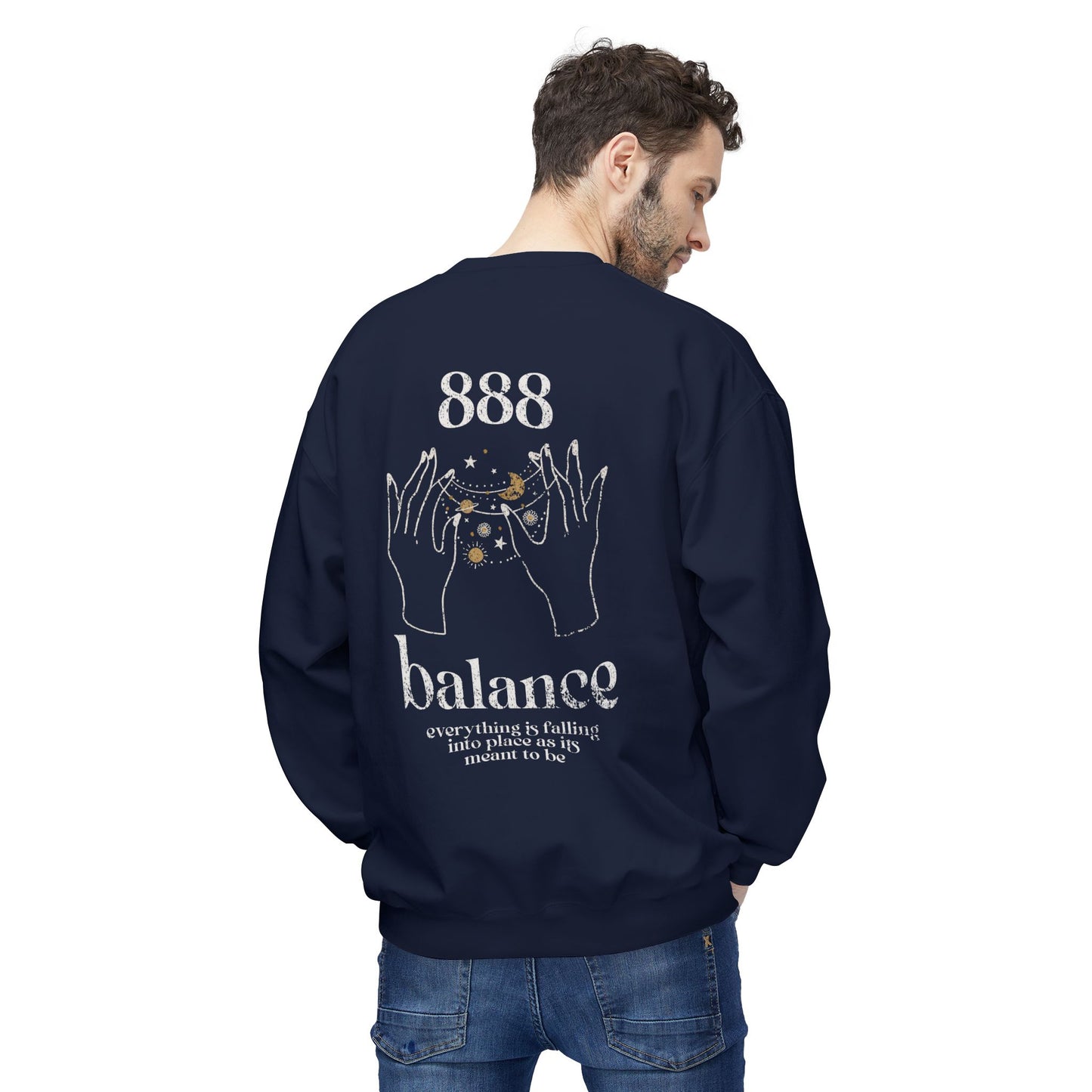 888 Crewneck – Balance & Infinity