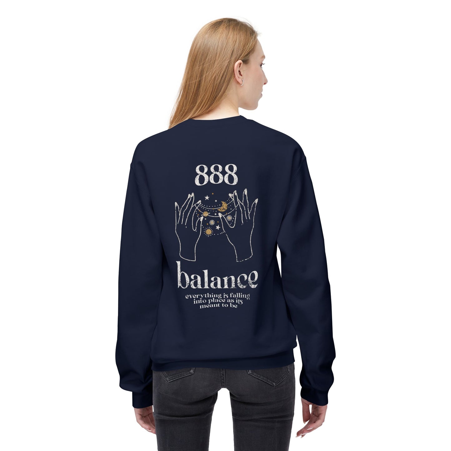 888 Crewneck – Balance & Infinity