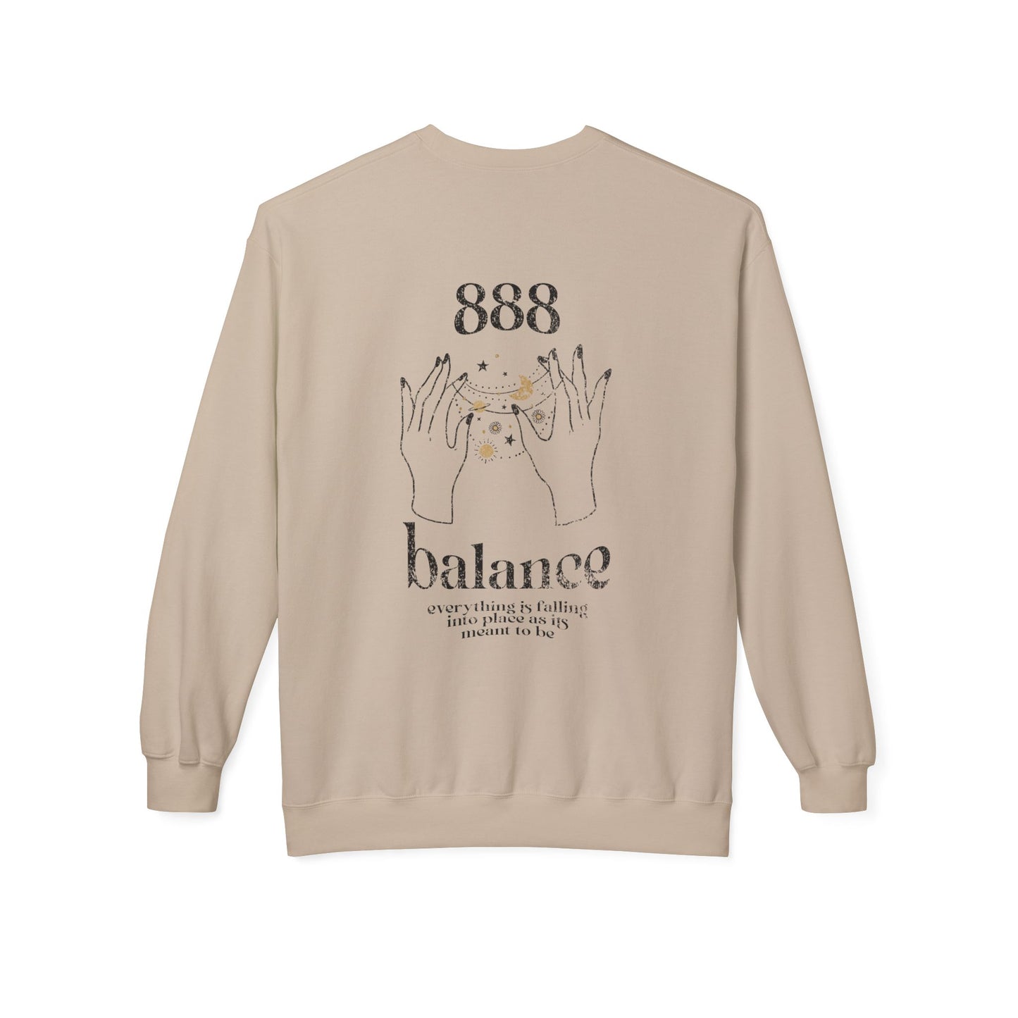 888 Crewneck – Balance & Infinity