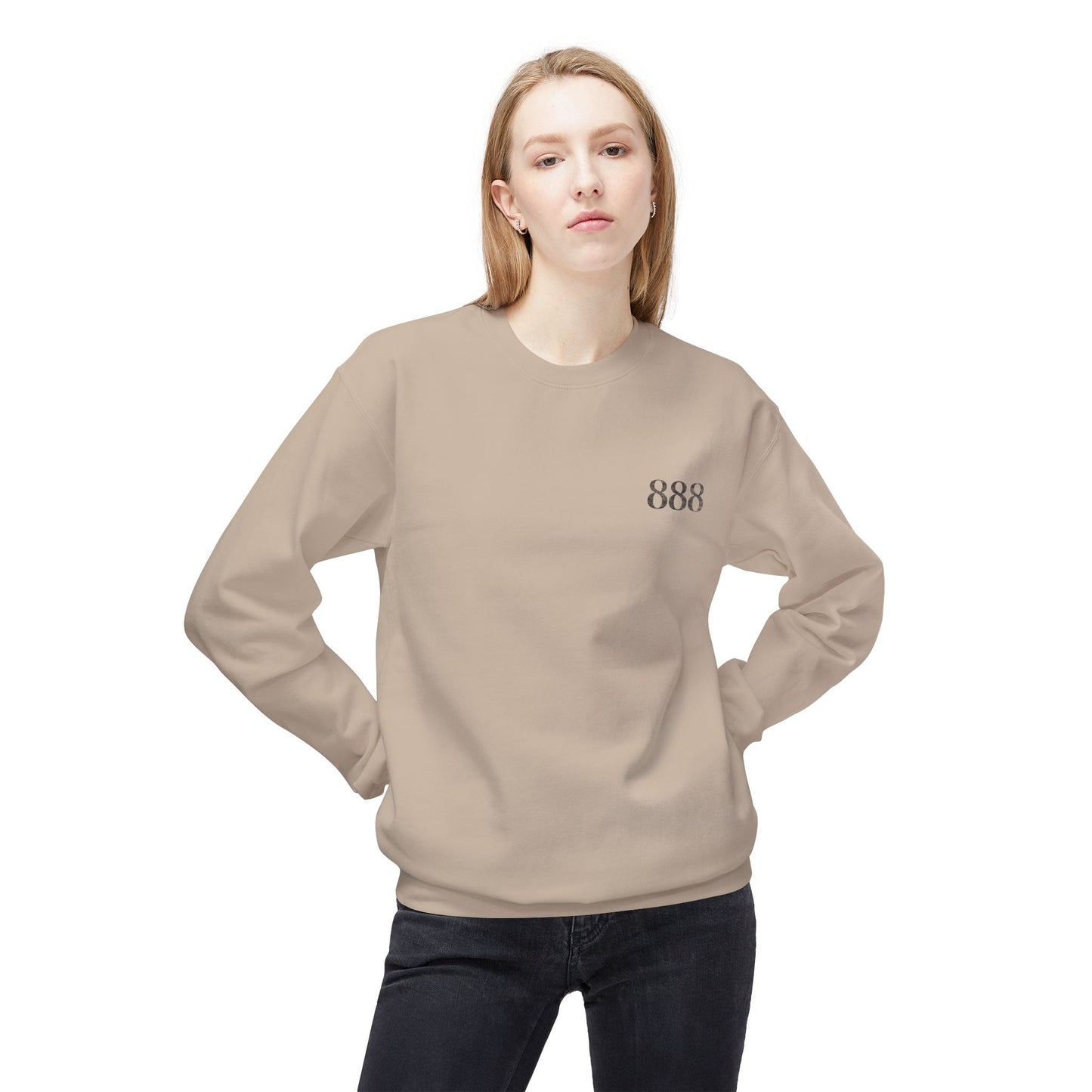 888 Crewneck – Balance & Infinity