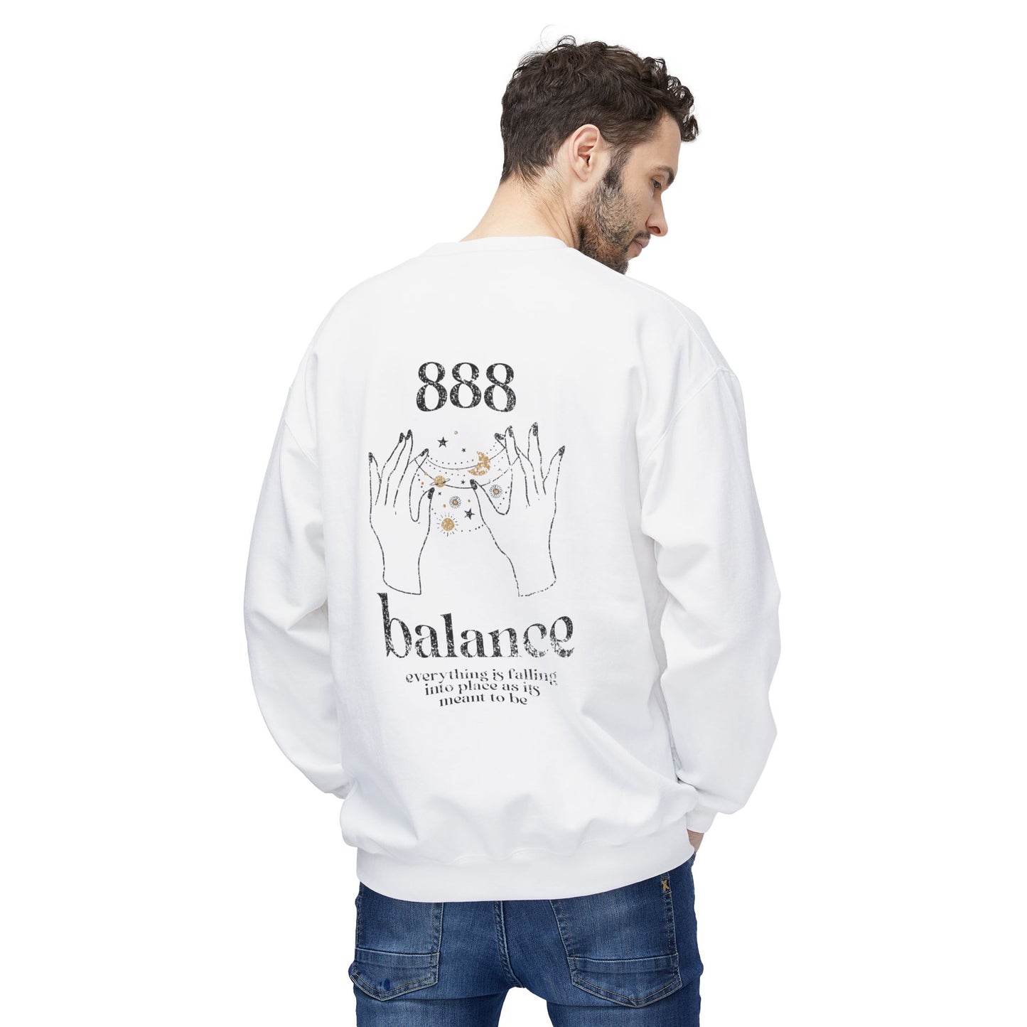 888 Crewneck – Balance & Infinity