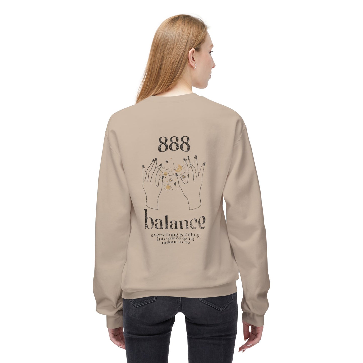 888 Crewneck – Balance & Infinity