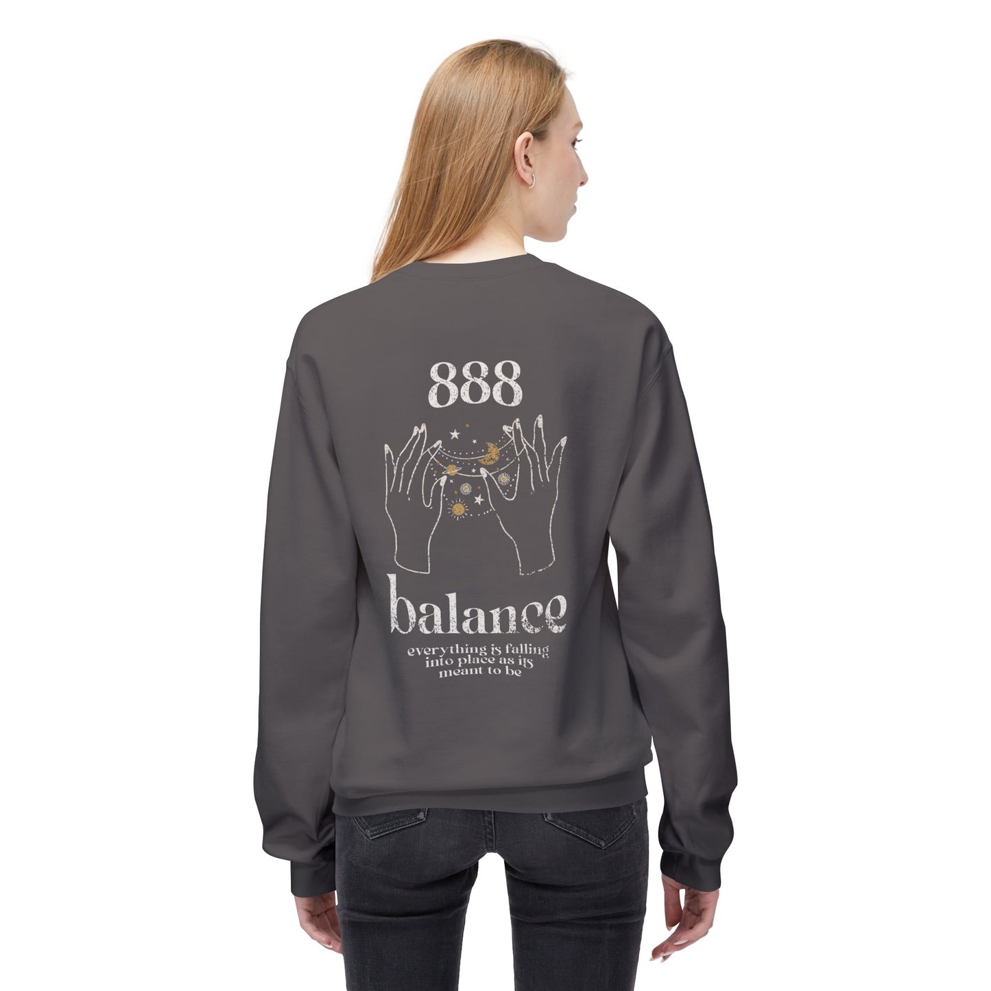 888 Crewneck – Balance & Infinity