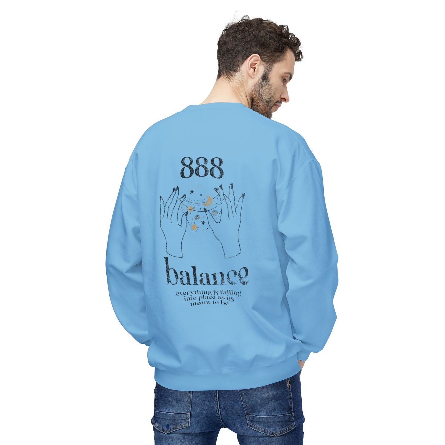 888 Crewneck – Balance & Infinity