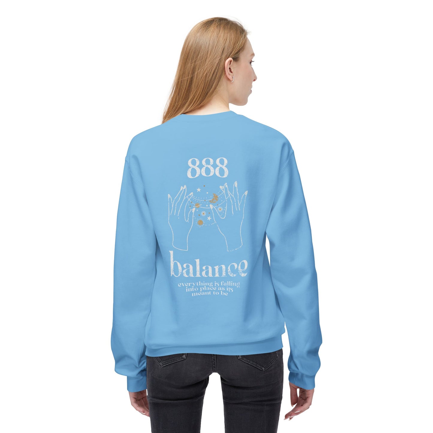 888 Crewneck – Balance & Infinity