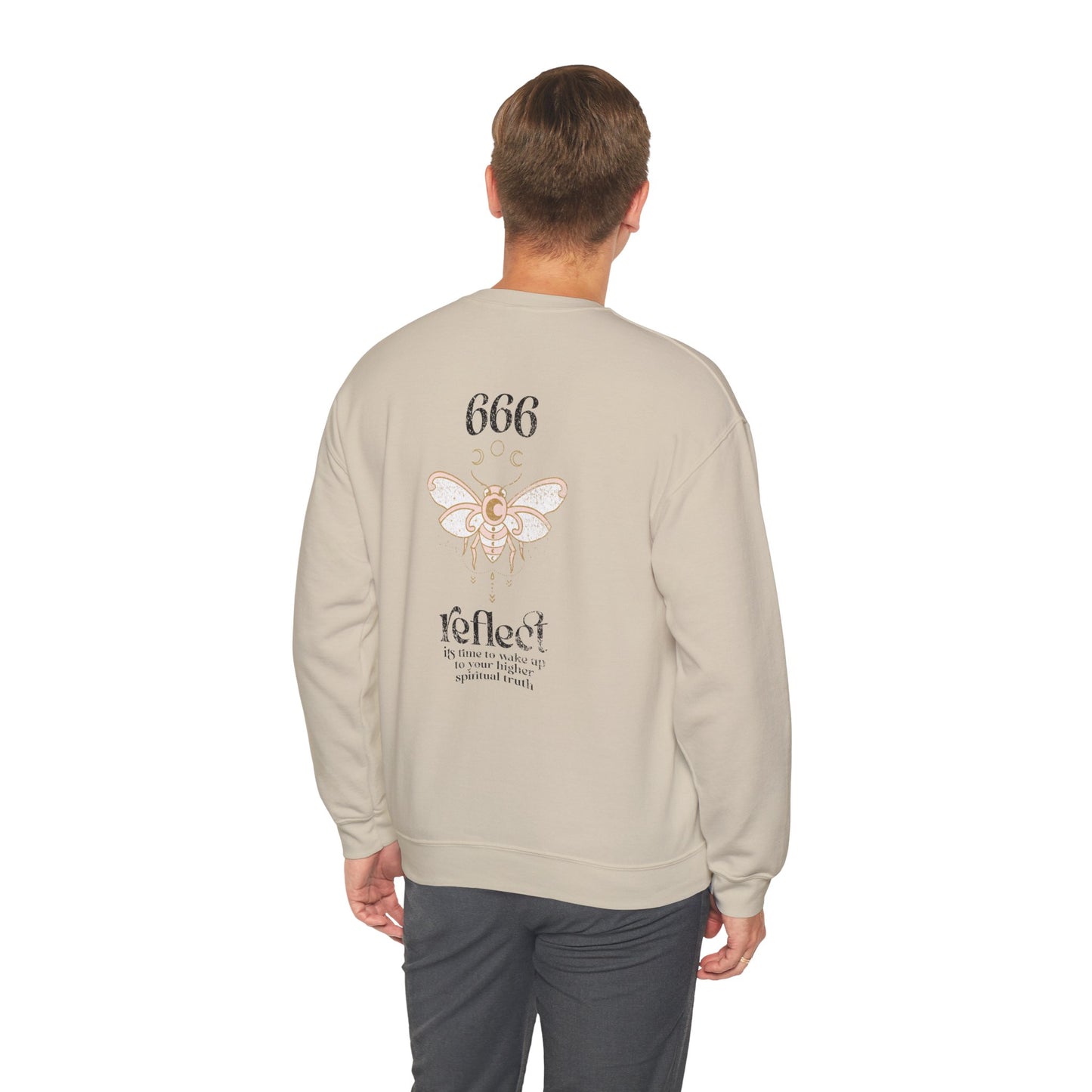 666 Crewneck – Reflection & Growth