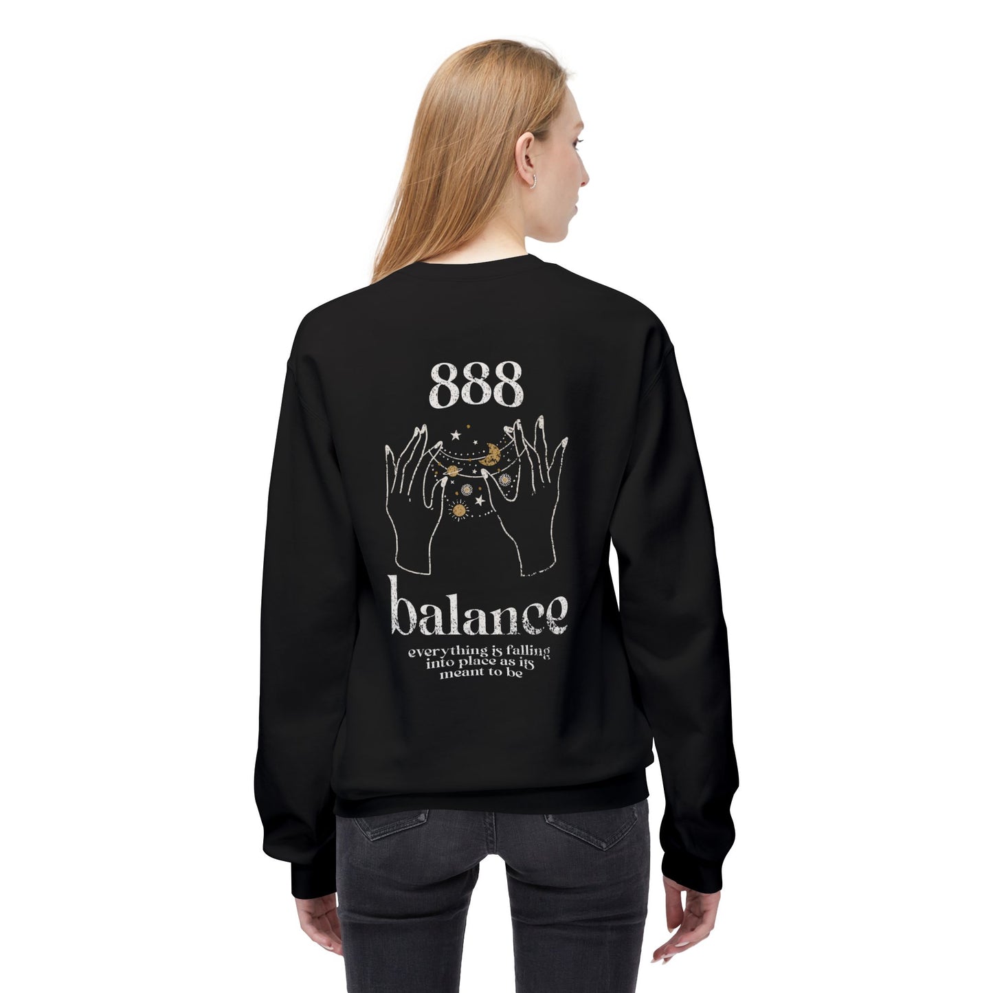 888 Crewneck – Balance & Infinity