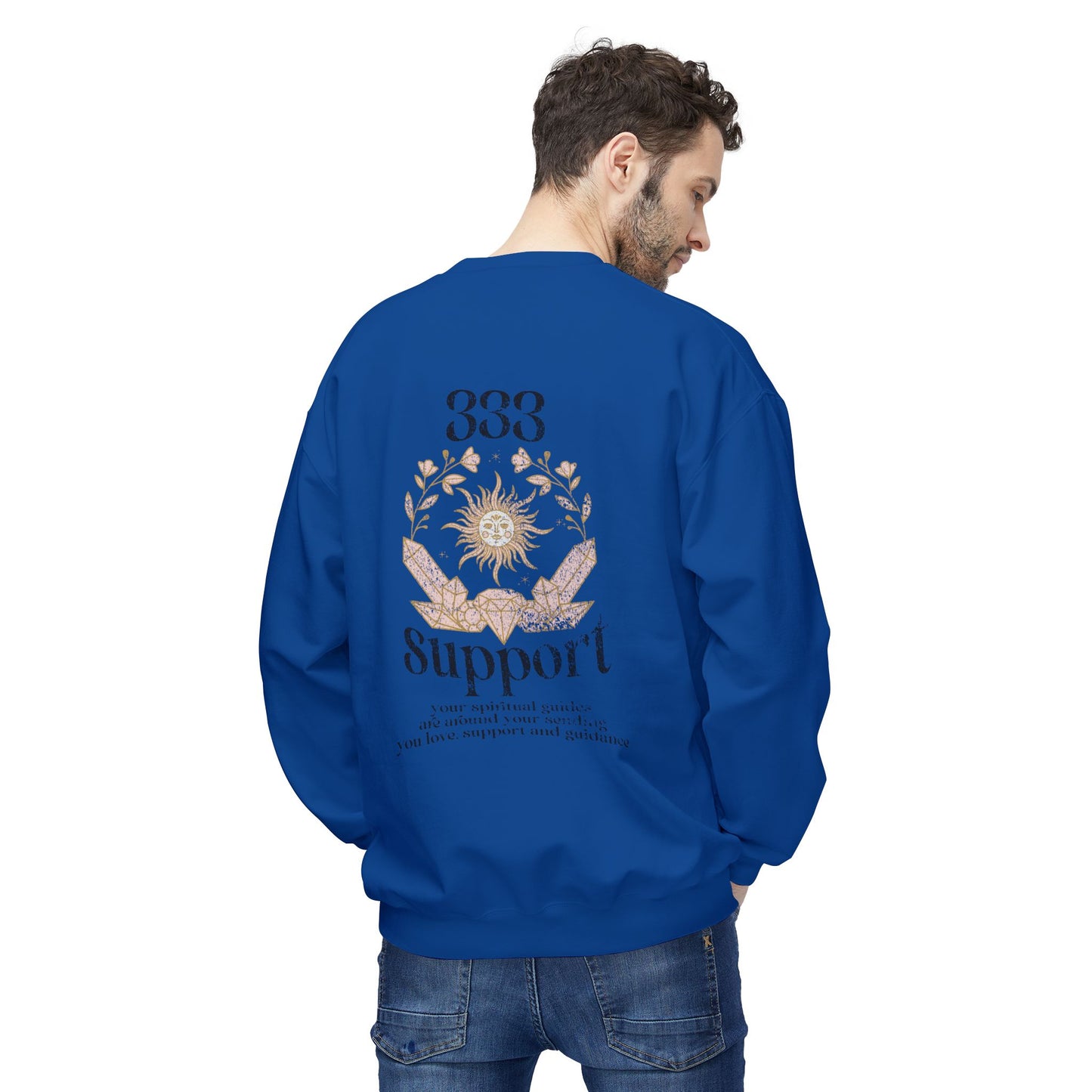 333 Crewneck – Divine Support