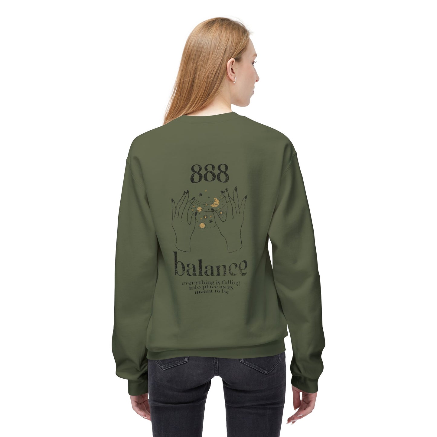 888 Crewneck – Balance & Infinity