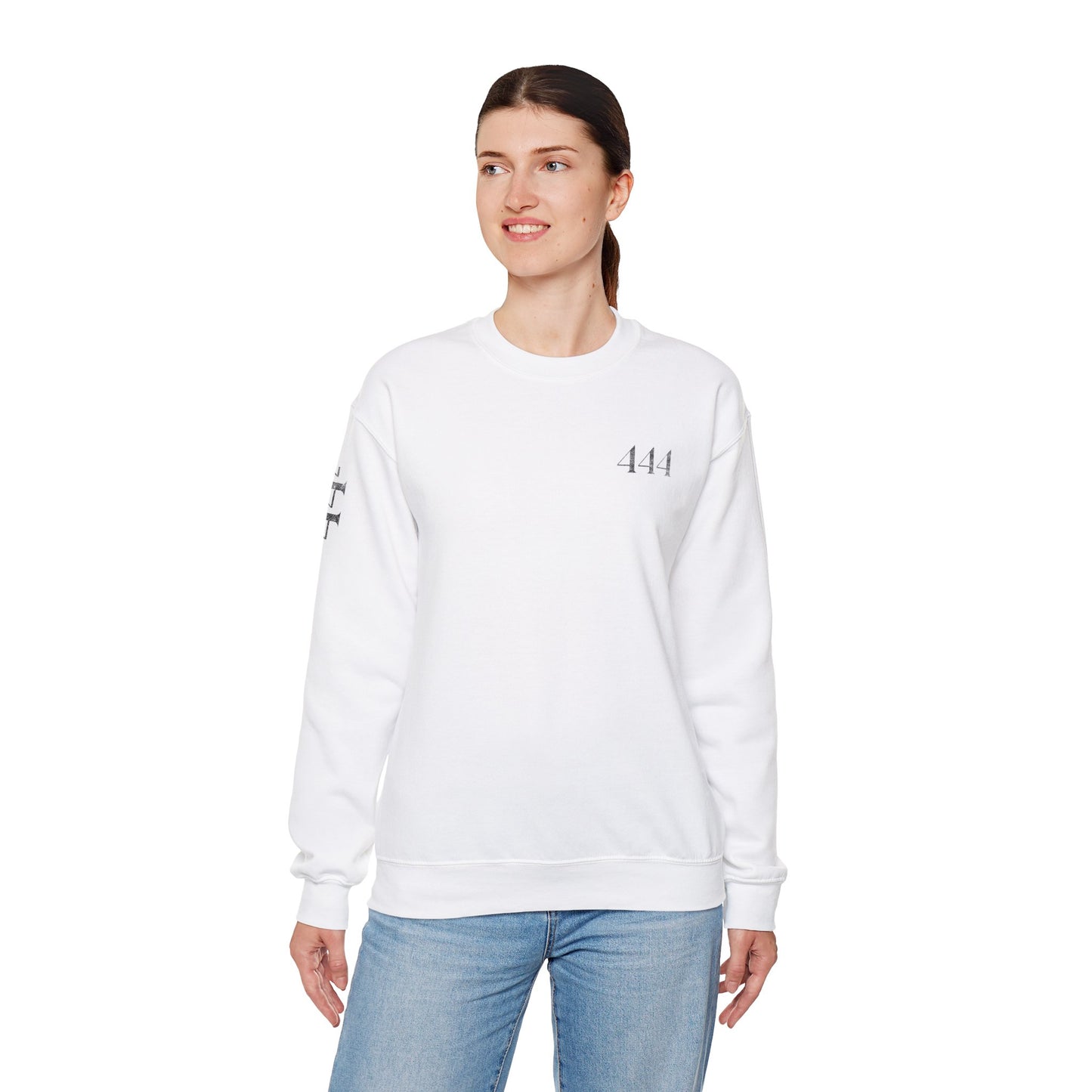 444 Crewneck – Divine Protection