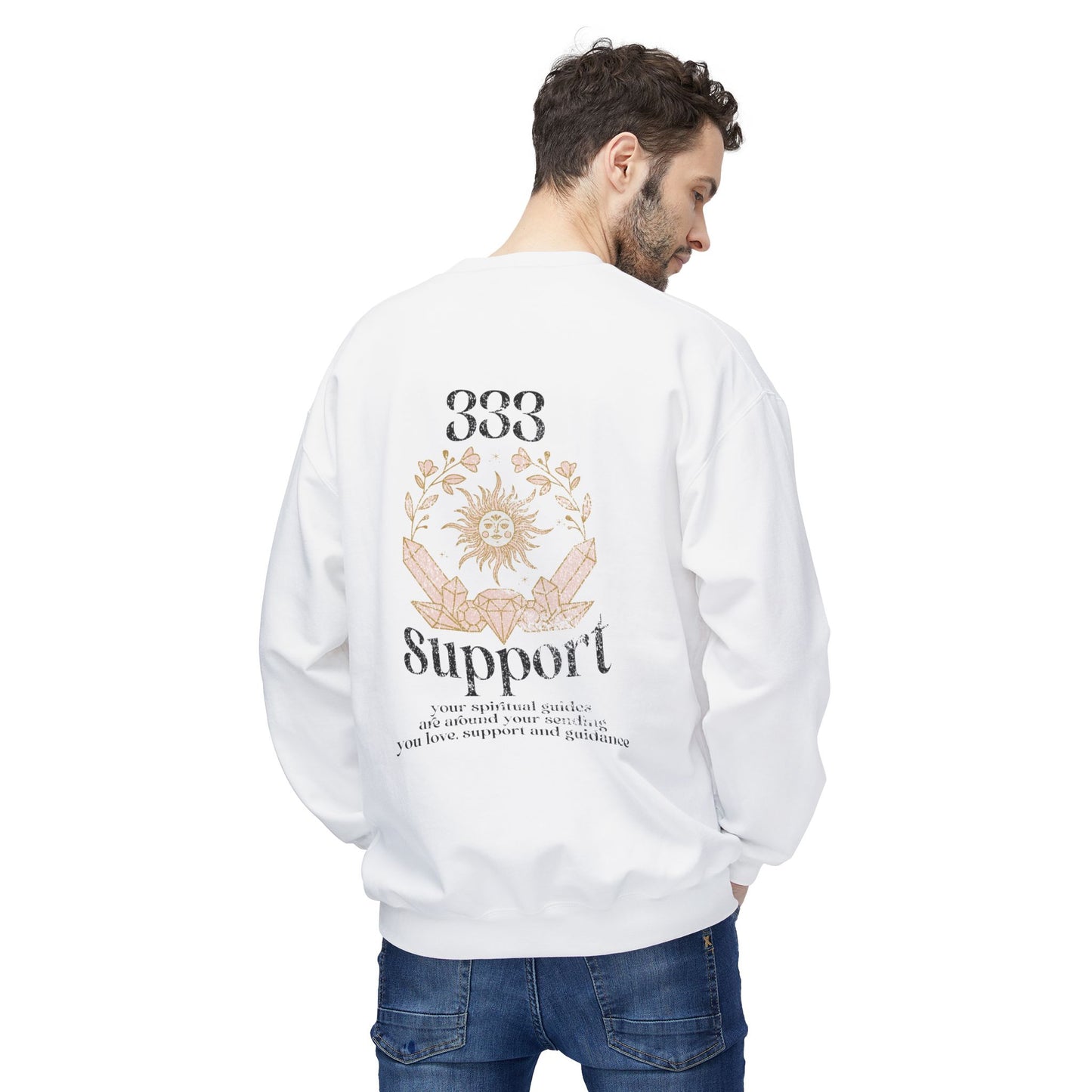 333 Crewneck – Divine Support