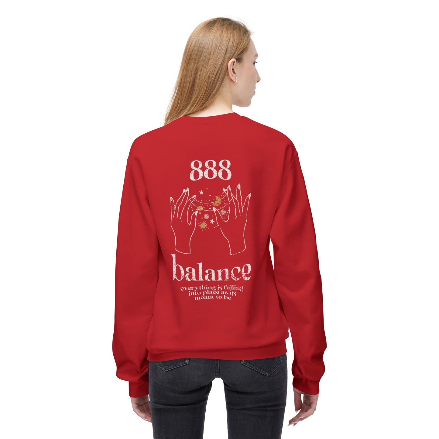 888 Crewneck – Balance & Infinity