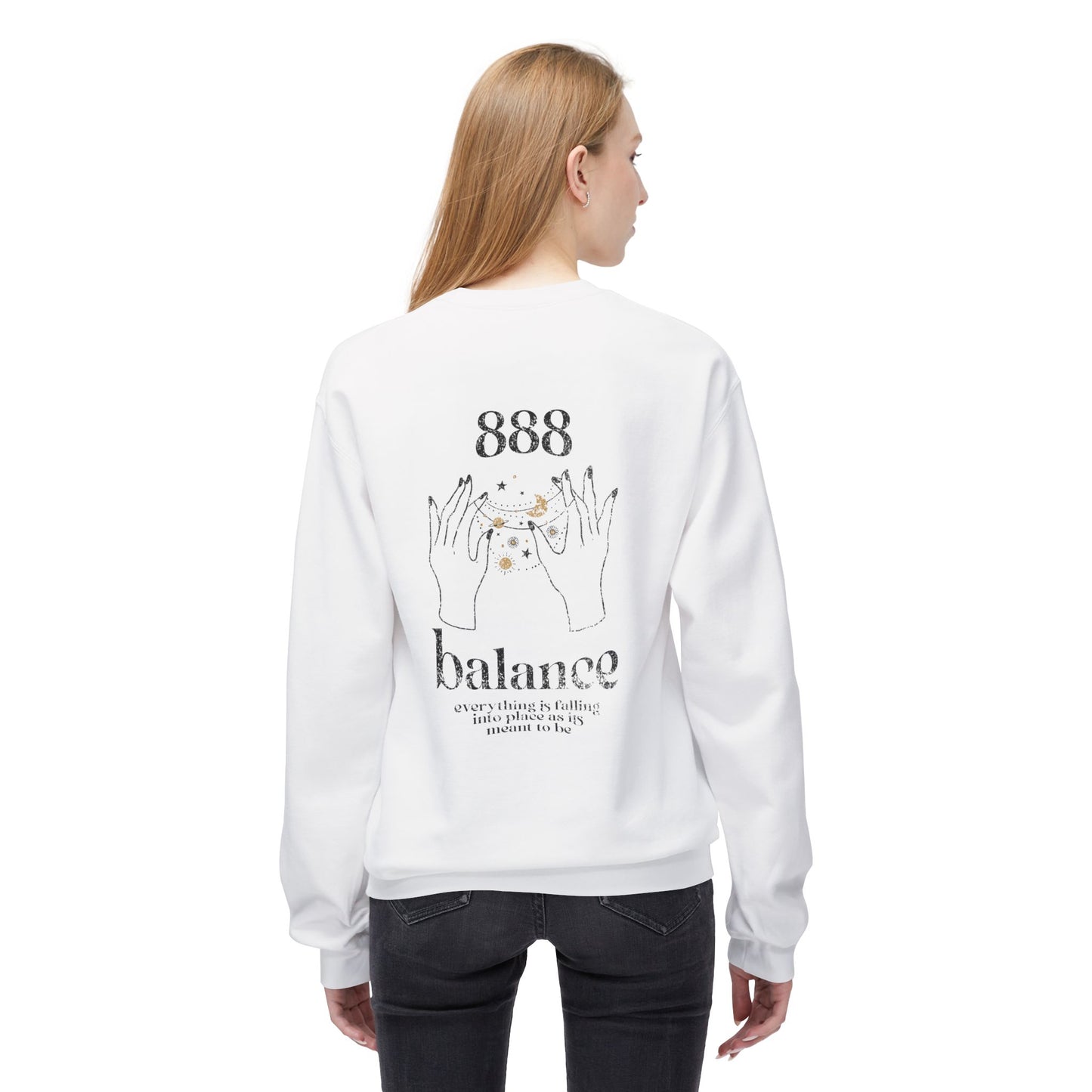 888 Crewneck – Balance & Infinity