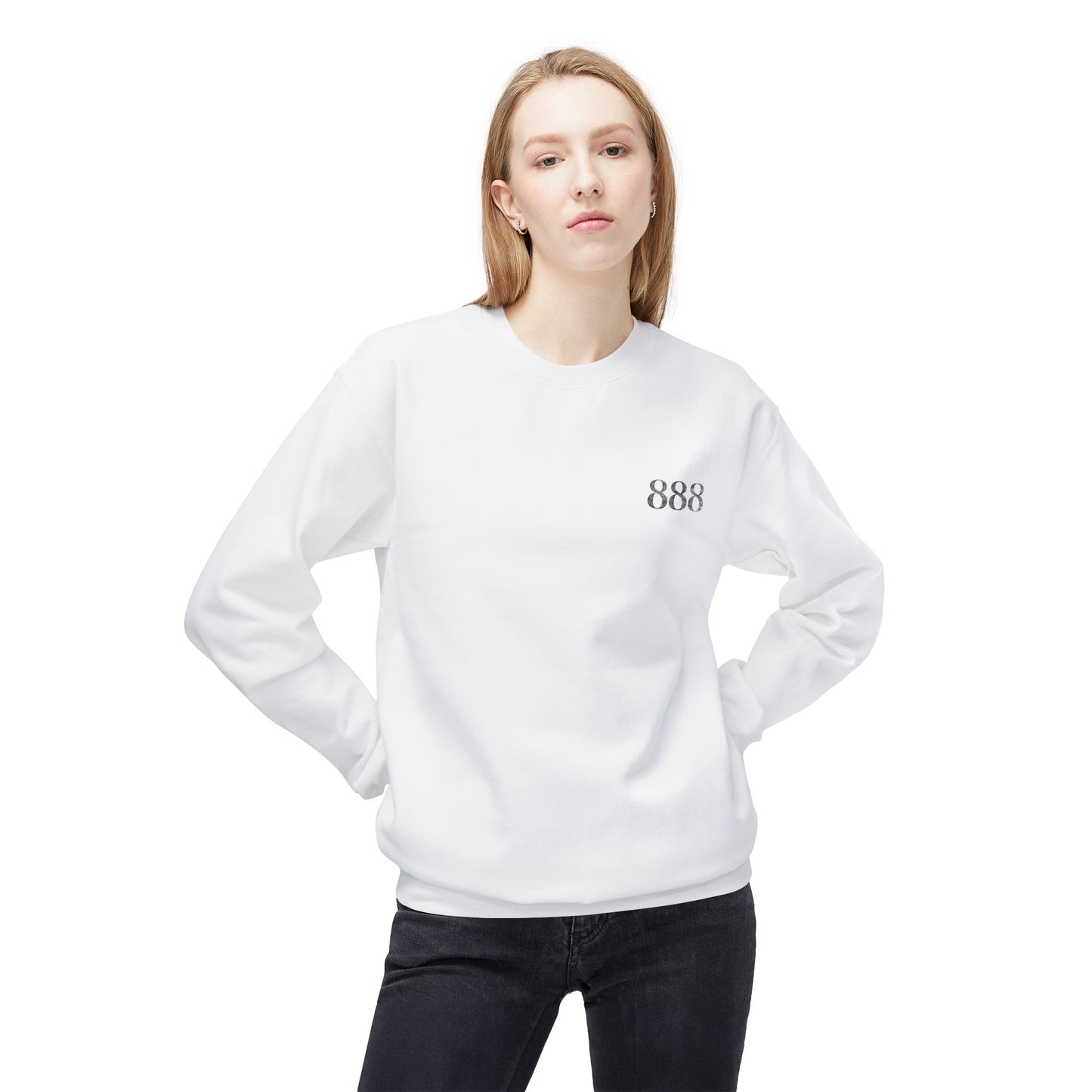 888 Crewneck – Balance & Infinity