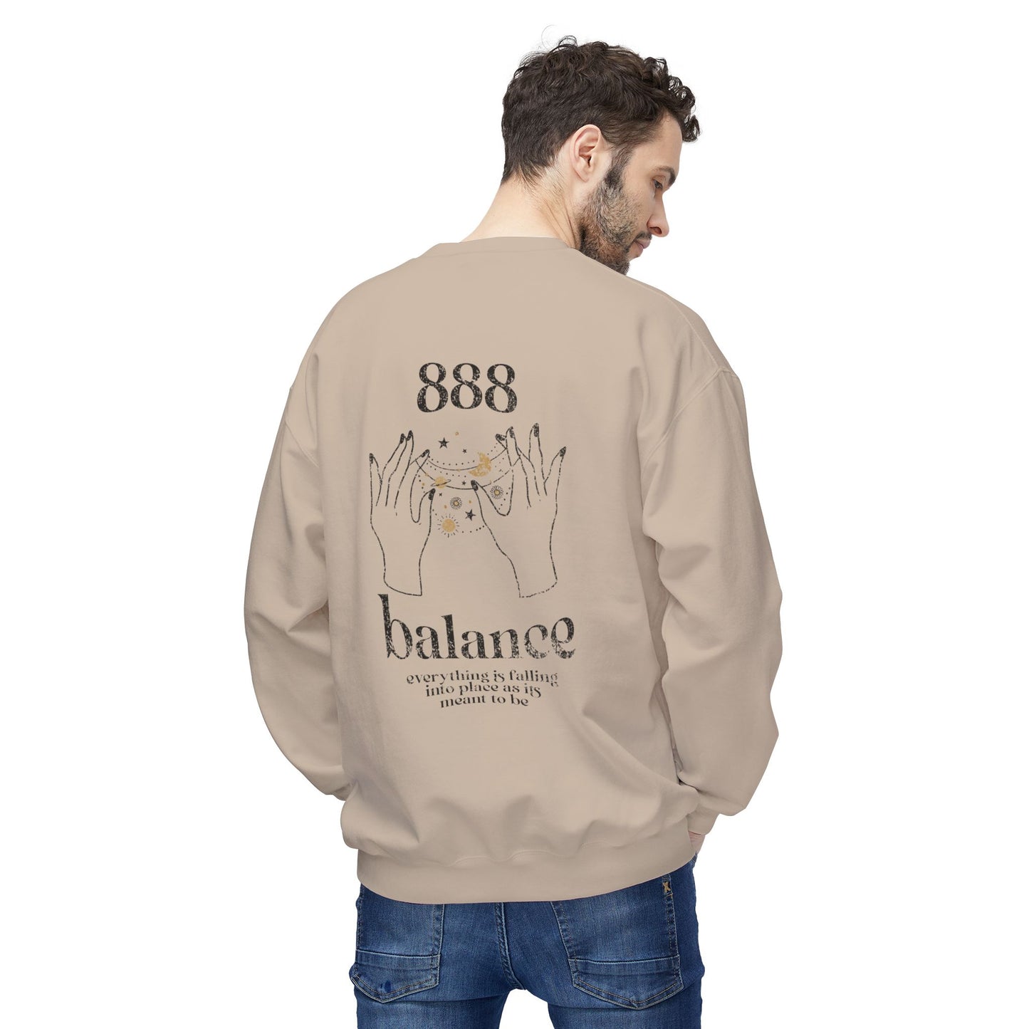 888 Crewneck – Balance & Infinity