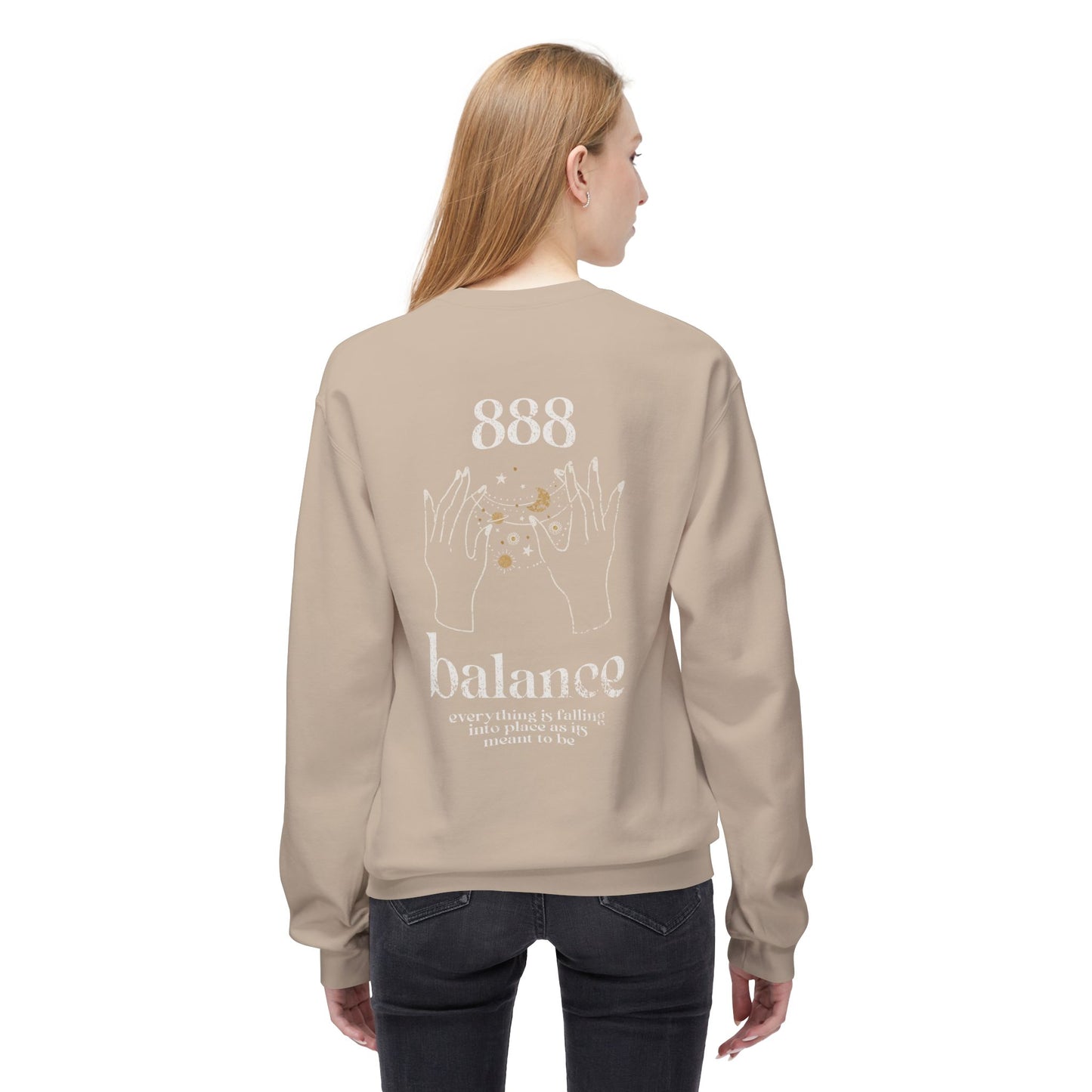 888 Crewneck – Balance & Infinity