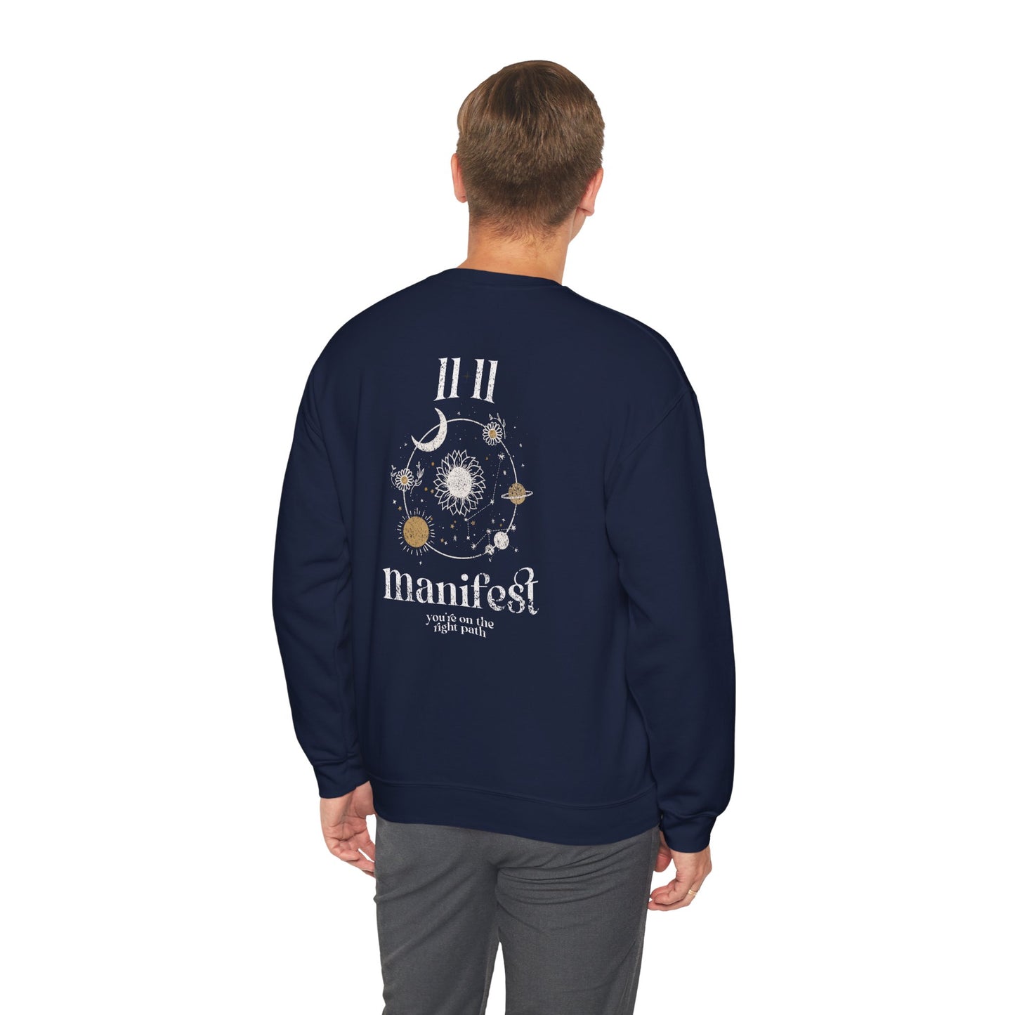 11:11 Crewneck – Manifestation in Motion