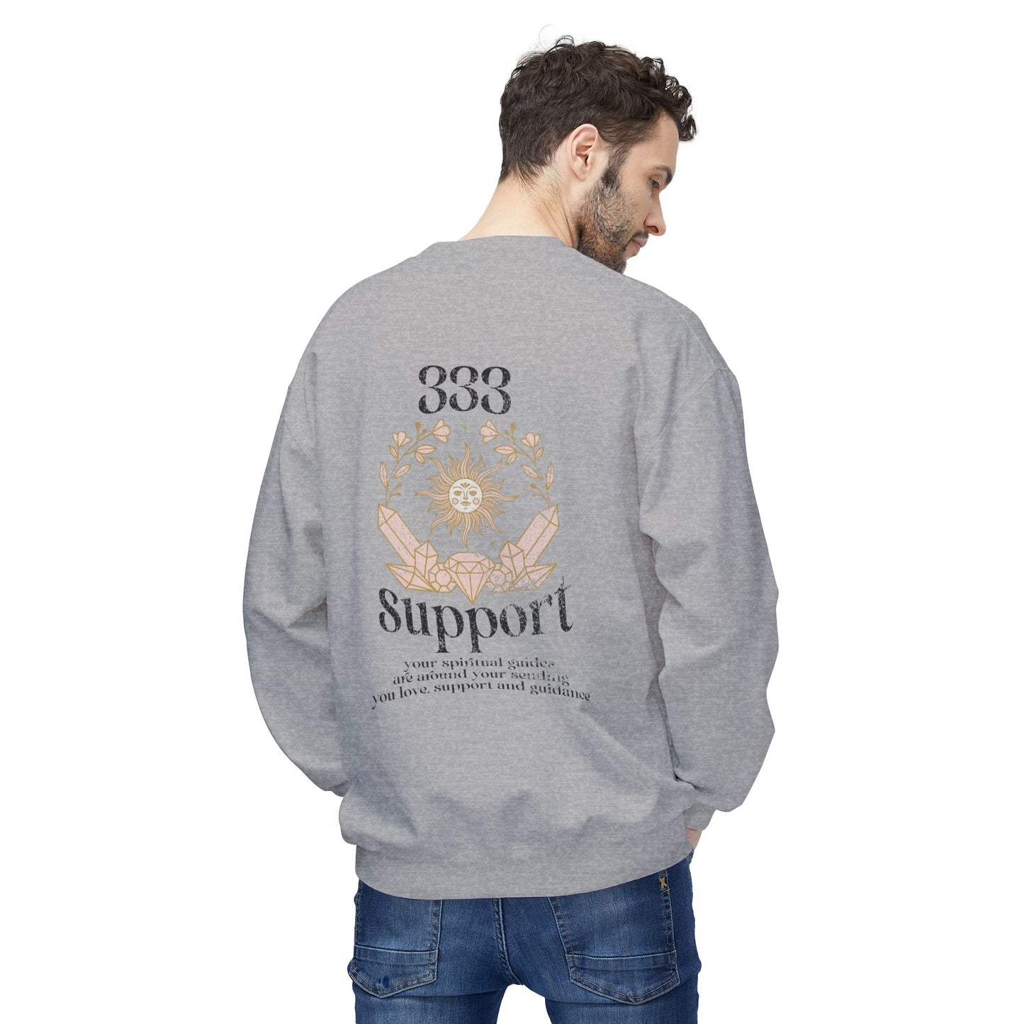 333 Crewneck – Divine Support